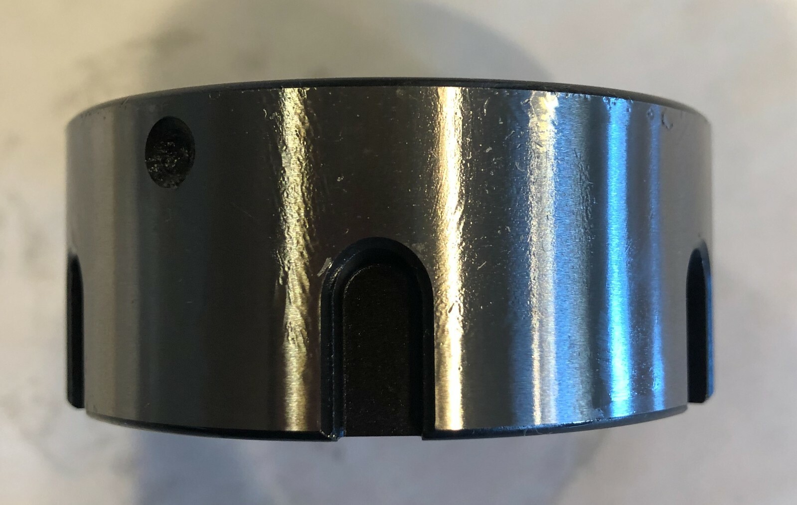 NEW - ER40 BEARING STYLE COLLET NUT - NO BRASS - ALL STEEL - NEW- $1.00 SHIPPING