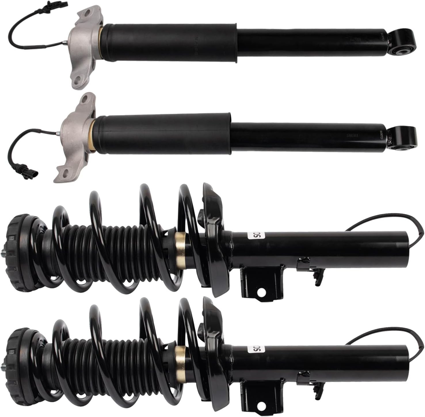 4Pcs Shocks Strut Assys Front and Rear for 2013-2019 Cadillac XTS with Electric
