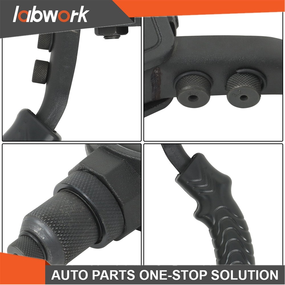 Labwork 1/4 Pop Rivet Gun Kit with 200 Blind Rivet 5 Interchangeable Rivet Head
