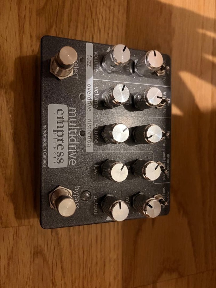 Empress Multidrive Guitar Effects Pedal Overdrive Distortion