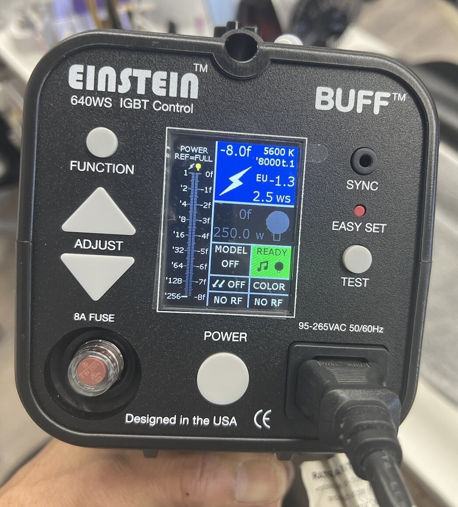 Paul C Buff Einstein E640 Strobe Flash Unit 640WS