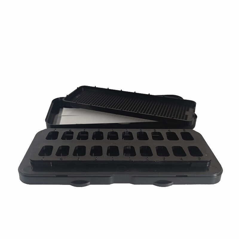 Dental Veneers Pretreatment Patch Tooth Storage Box Ceramic Portable 1/3/5pcs