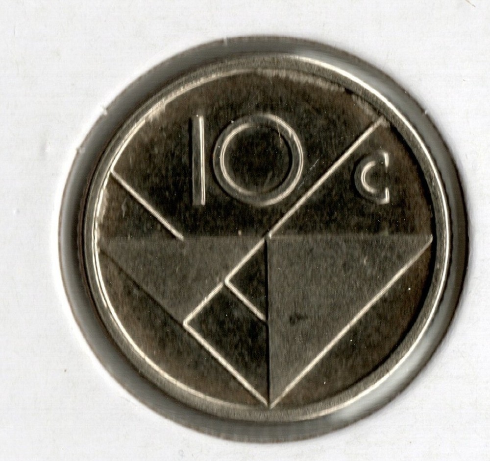 Coin Aruba 10 Cents 2014 KM2