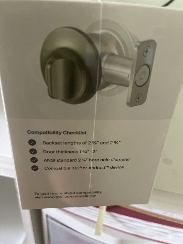 Level Touch Lock Works With Apple Home Ed.