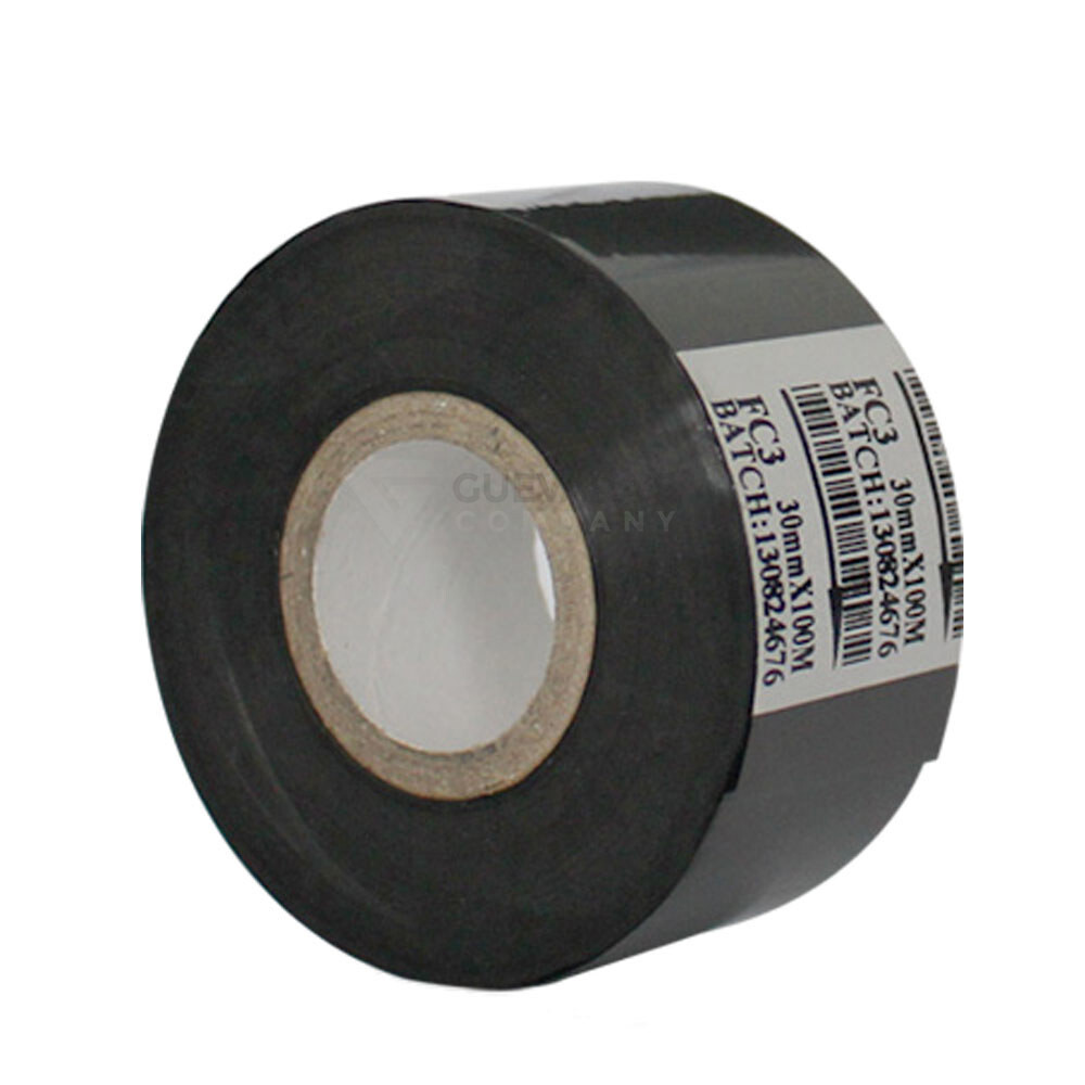 1 Roll Coding Pring Machine Replacement Code Ink Roll Black Color Ribbon