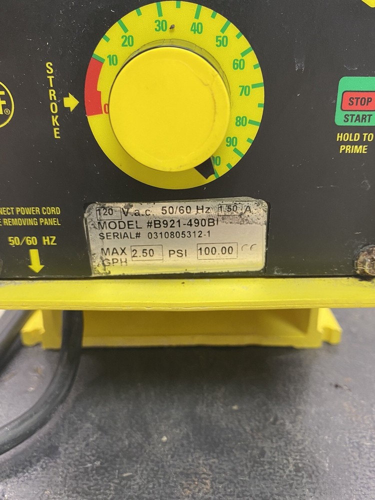 LMI B921-490BI Microprocessor Dosing Pump