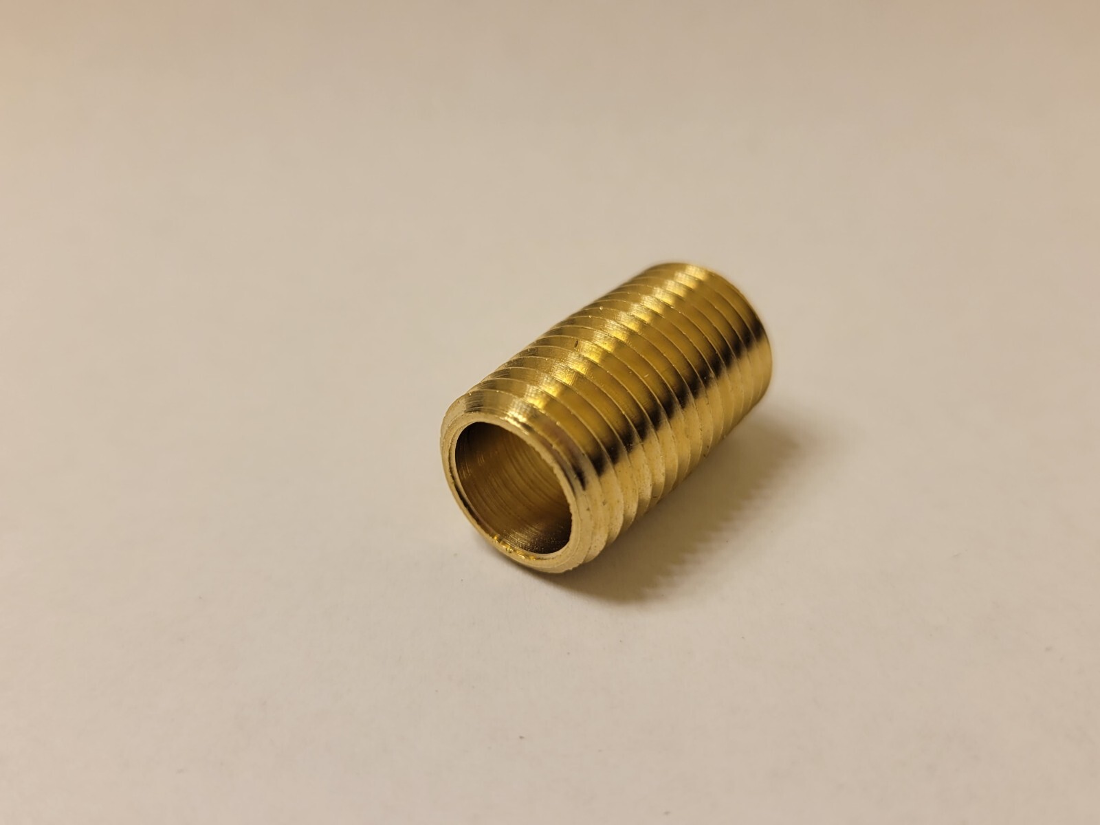10 pcs 1/4" Male NPT Brass Pipe Close Nipple MADE IN USA