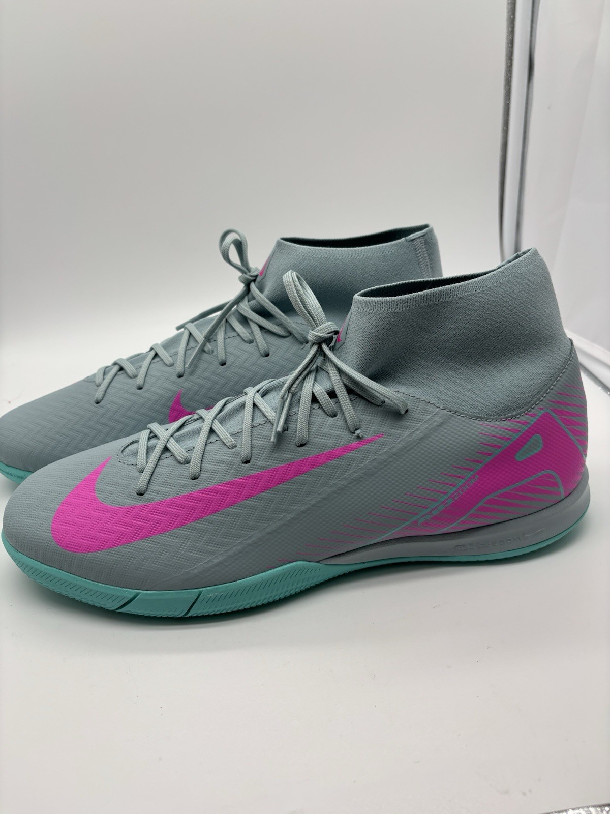 Nike ZM Superfly 10 Academy IC Ocean Cube Pink Blast (FQ8332 301) Men 11
