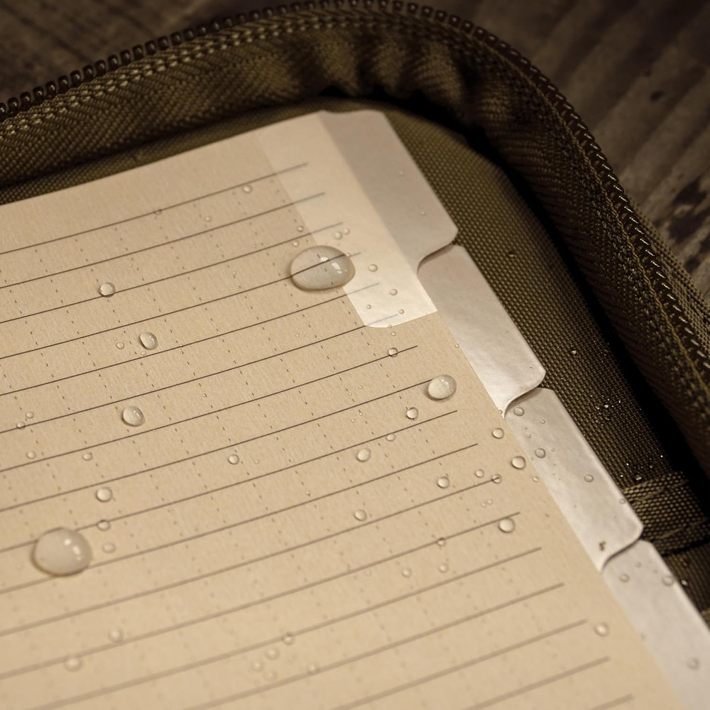 Weatherproof Generic Planner Tab Set, 5" X 7", Tan Sheets (No. 9271)