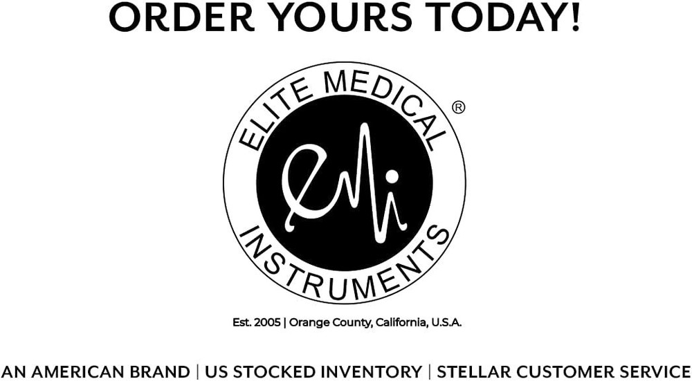 Accurate EMI 8-Inch Spinal Goniometer with 360-Degree Measurement Functionality