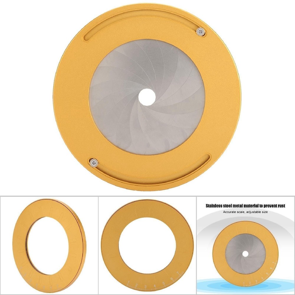 Metal Round Circle Drawing Tool Professional Adjustable Drawing Ruler