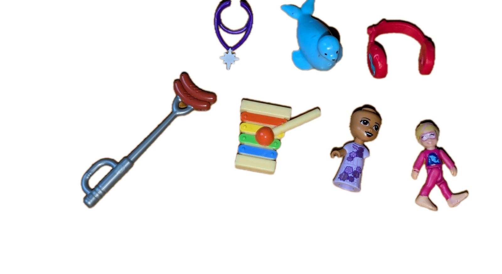 Bulk Kids Toy Figures Lot Mixed Characters Animals Dolls Dragons Toy Box