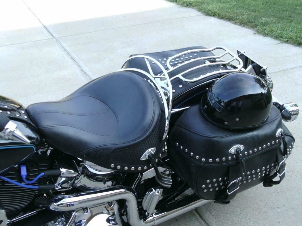 Rail Grab Harley Road King road Sundowner Solo Bucket Set or Mustang Seats 97-12