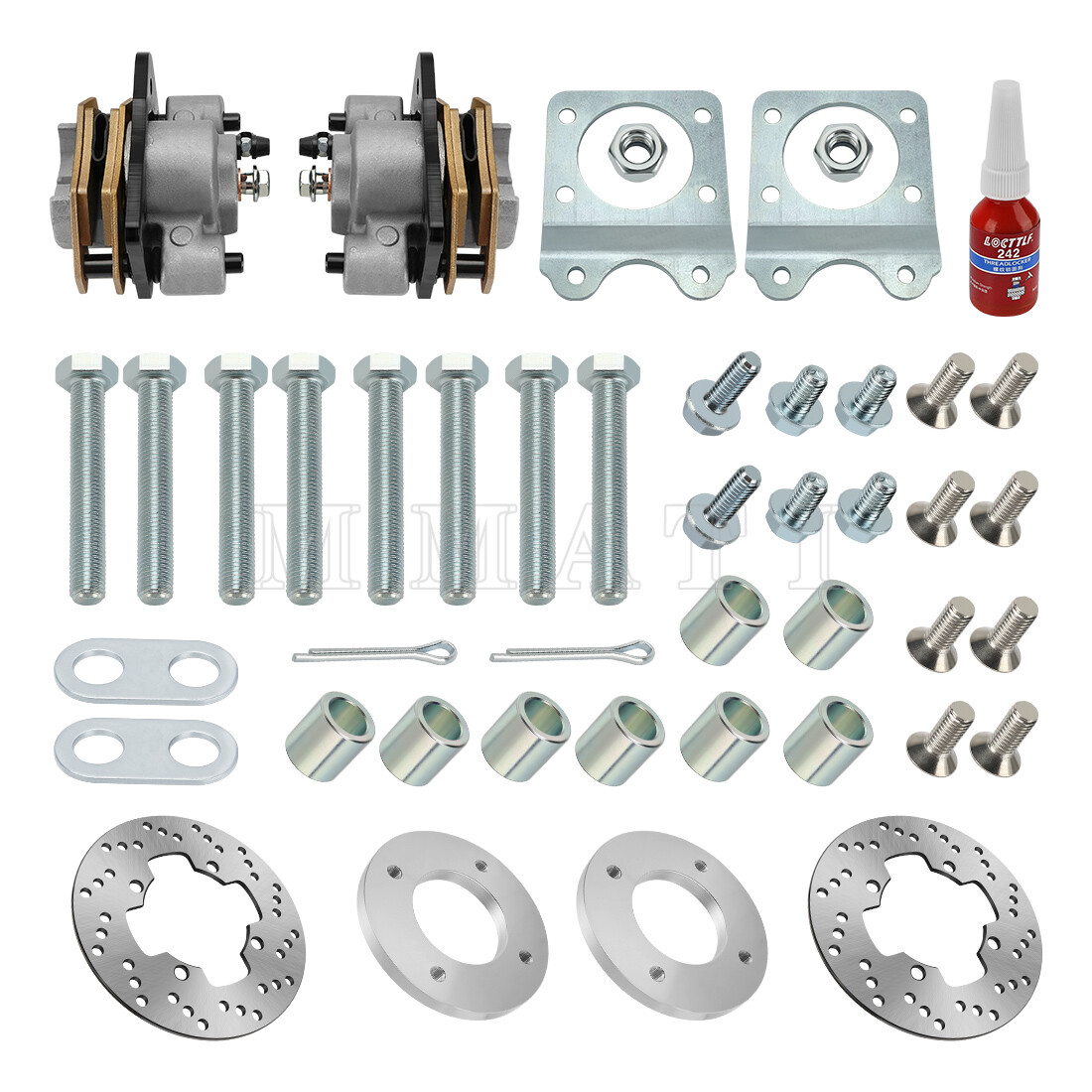 Front Disc Brake Conversion Kit for Honda Rancher 350 Rincon 650 TRX 2000-2006