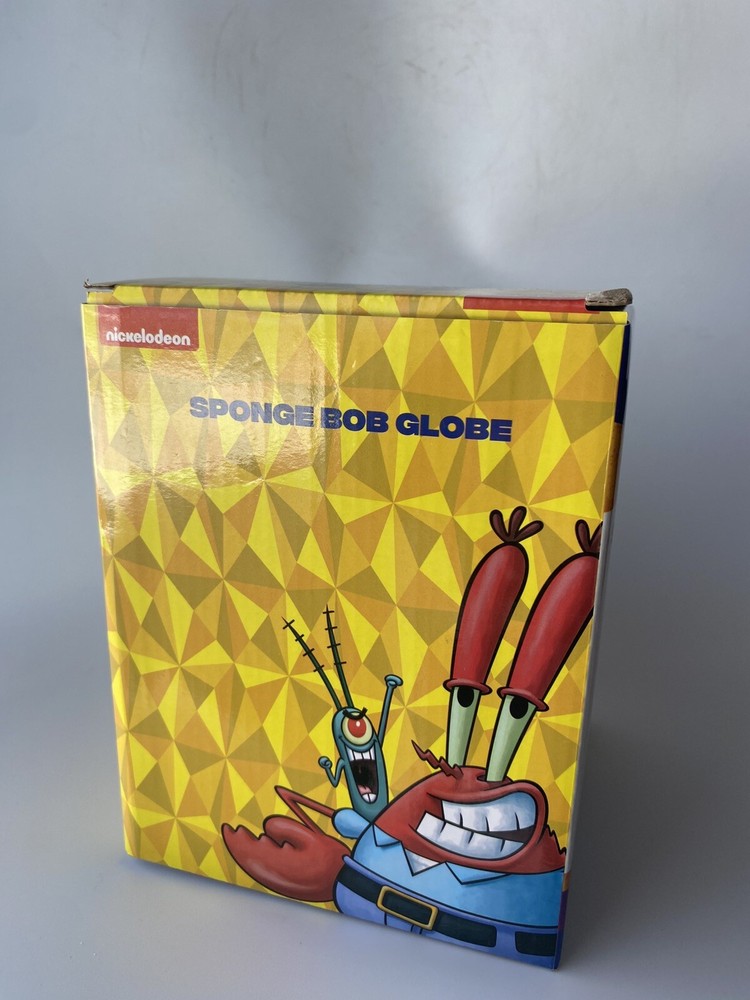 SPONGE BOB SQUAREPANTS SNOW GLOBE Patrick Squidward In Box Nickelodeon 2023