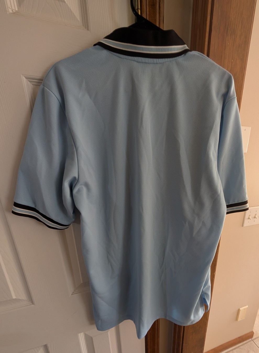 Smitty Men's Umpire Shirt, Medium, Light Blue