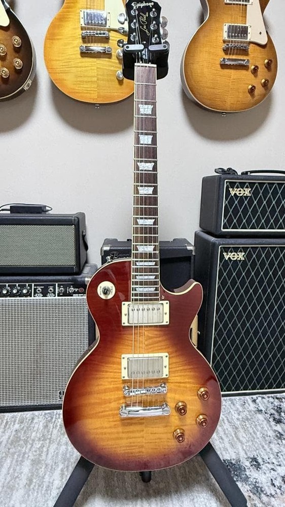 Epiphone Les Paul Std Heritage CS 2005S Safe Packing!