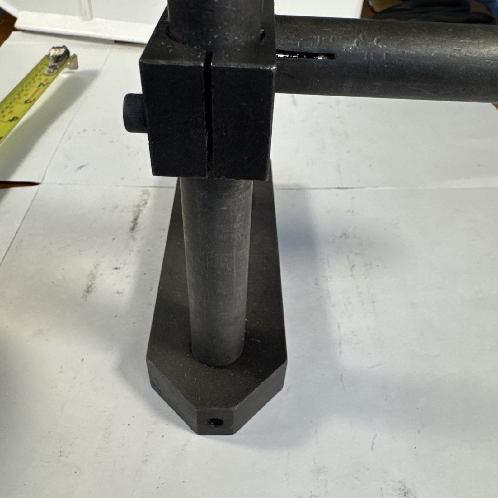 Adjustable Mill Stop with Slotted Clamp 8” Height -Hardened Steel -Heavy Duty