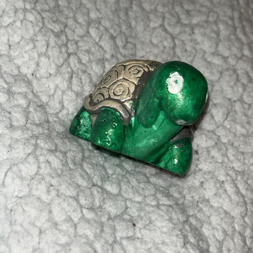 2.5” Hand Painted Mini Turtle Figurine