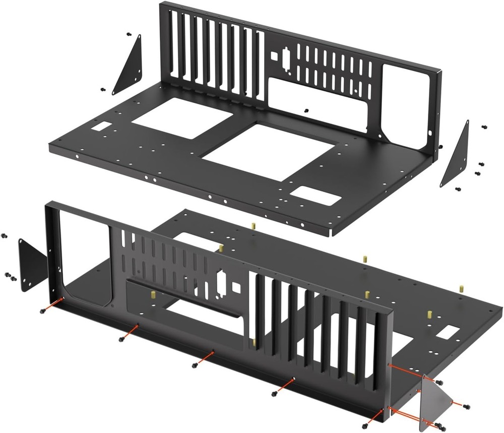 Open Air PC Case, Test Bench PC Case, ATX Open Frame Computer Case, DIY PC Ca...
