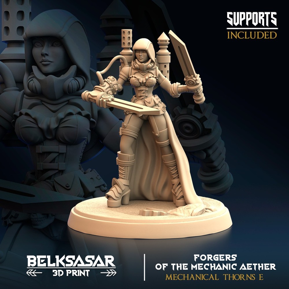 MECHANIC AETHER MECHANICAL THORNS (6U)