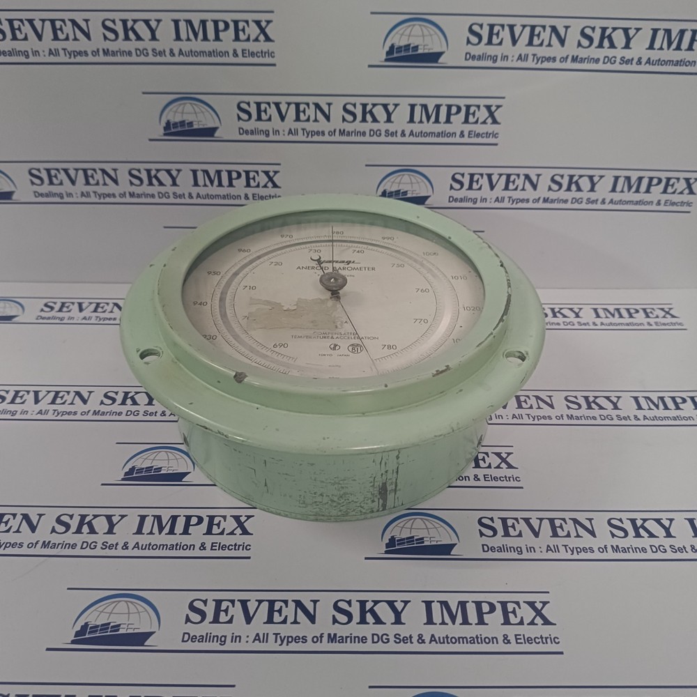 YANAGI INSTRUMENTS 957696 Aneroid Barometer Compensated Temp & Accelaration
