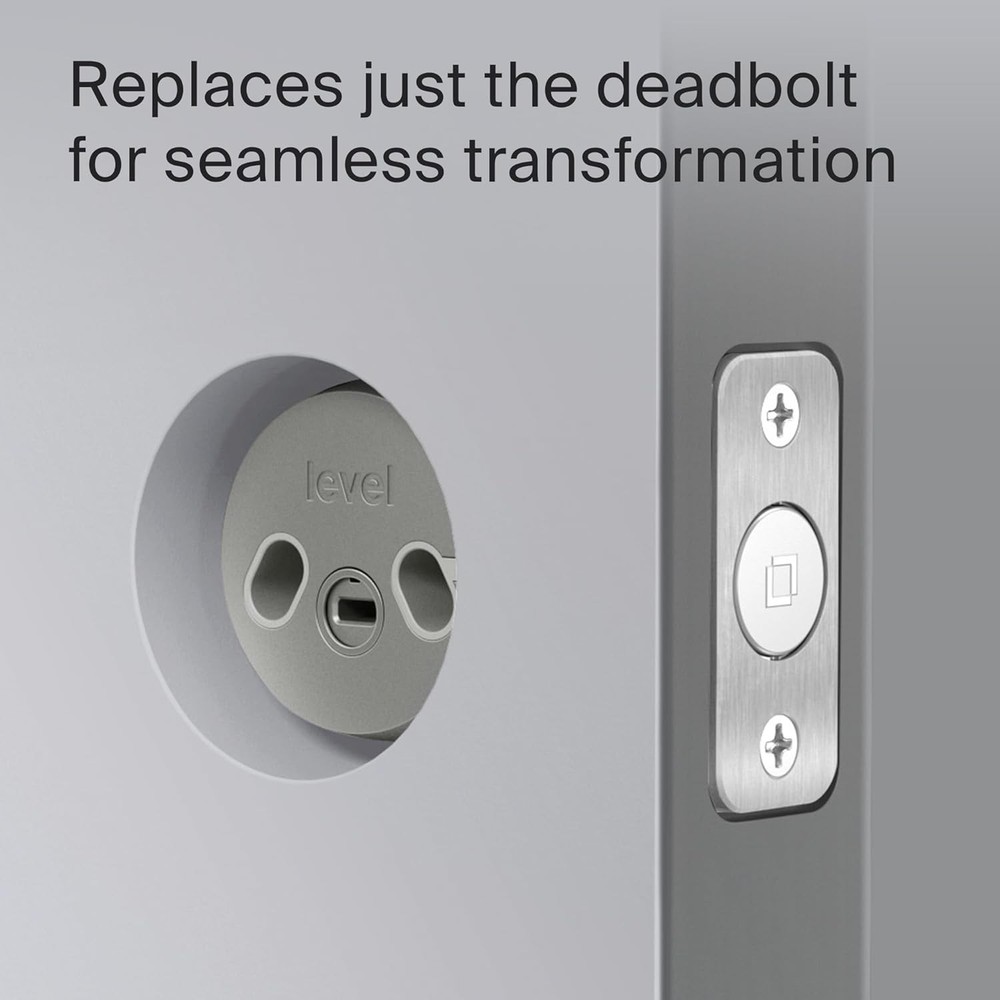 Level Bolt C-D11U A3 Keyless Entry The Invisible Bluetooth Smart Lock Deadbolt E