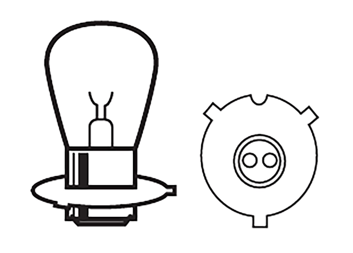 🌟Ultra 6V LED Headlight Bulb for Honda CT90 Trail 90 1966-1979 Hi/Lo Beam ⬆️Vis