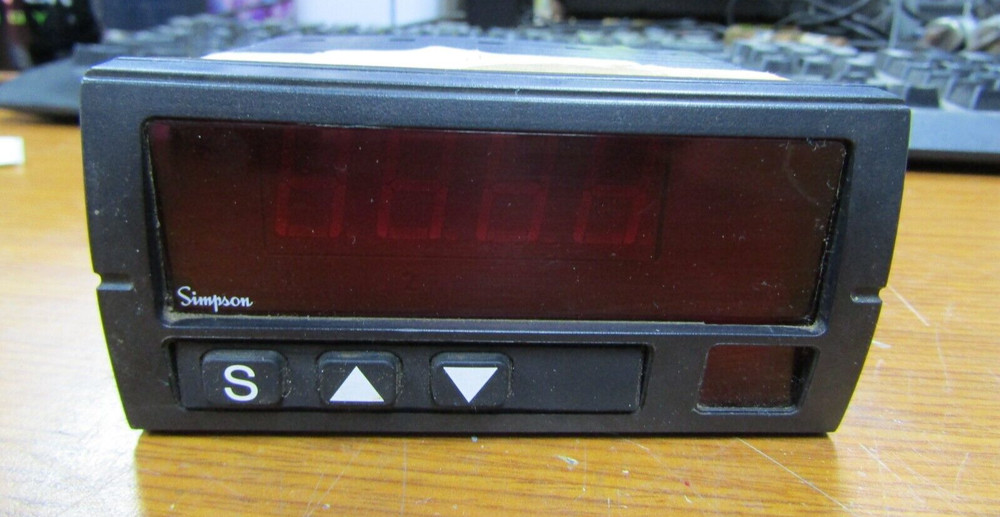 💥SIMPSON H235-1-0170-1-2-0 DIGITAL PANEL METER