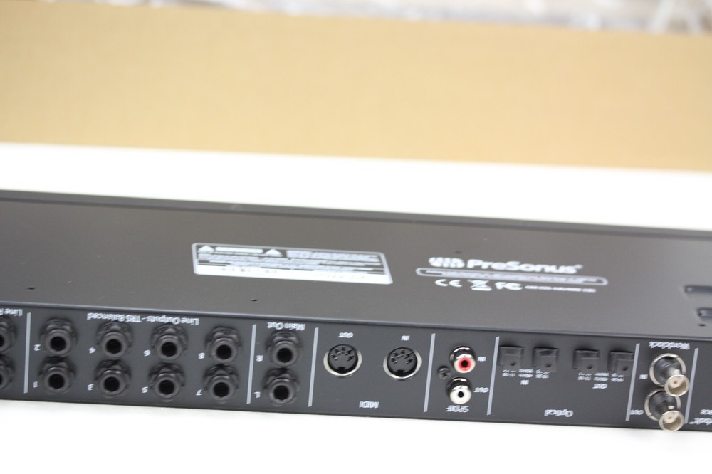 PreSonus Quantum 2626 Thunderbolt 3 Audio Interface open box w/ power supply