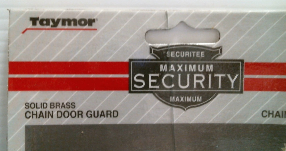 Taymor Solid Brass Chain Door Guard (37-4805) FS