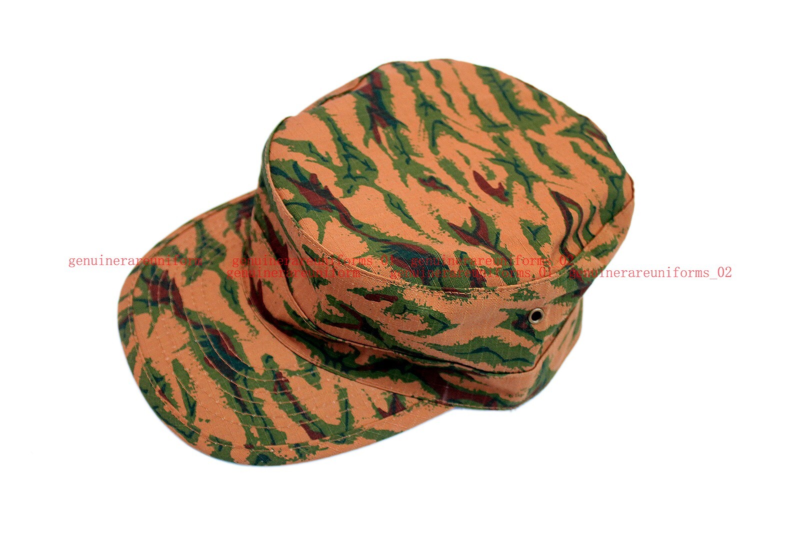 Rare Genuine Burkina Faso Red Desert Lizard Camo BDU Top Pants Hat Patch MR~LR