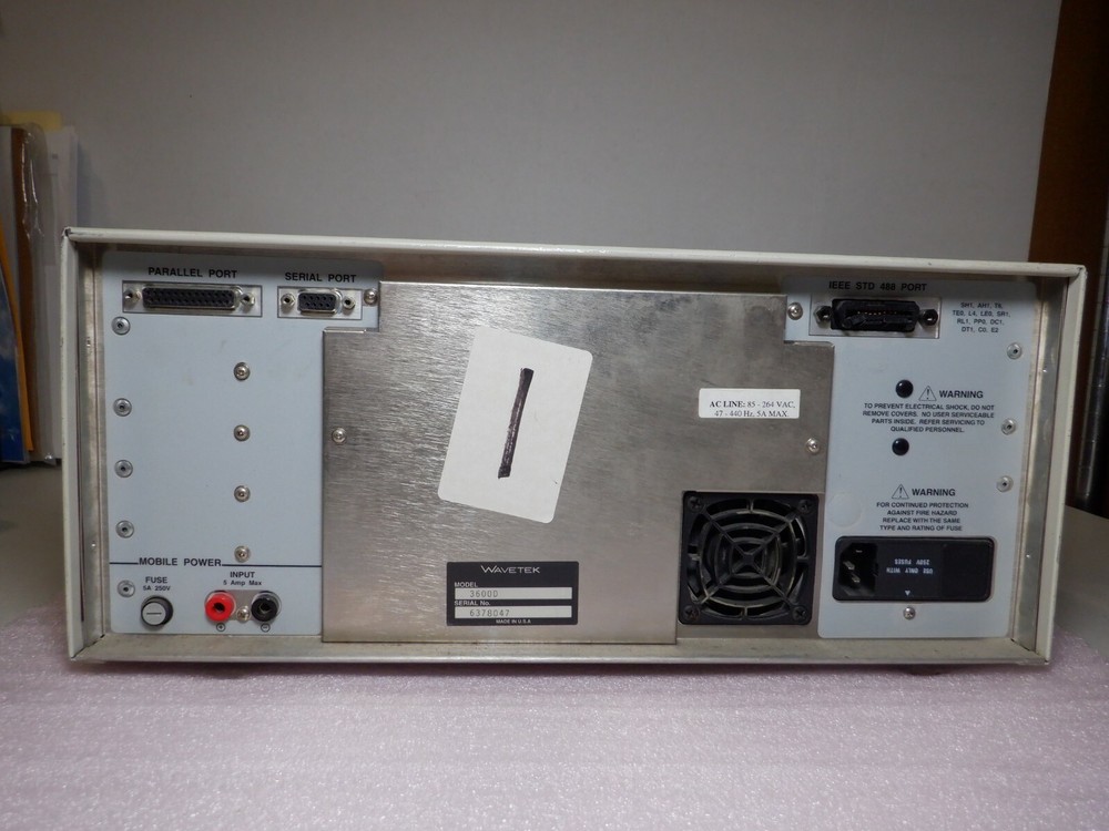 Wavetek Cellular Test System Model 3600D