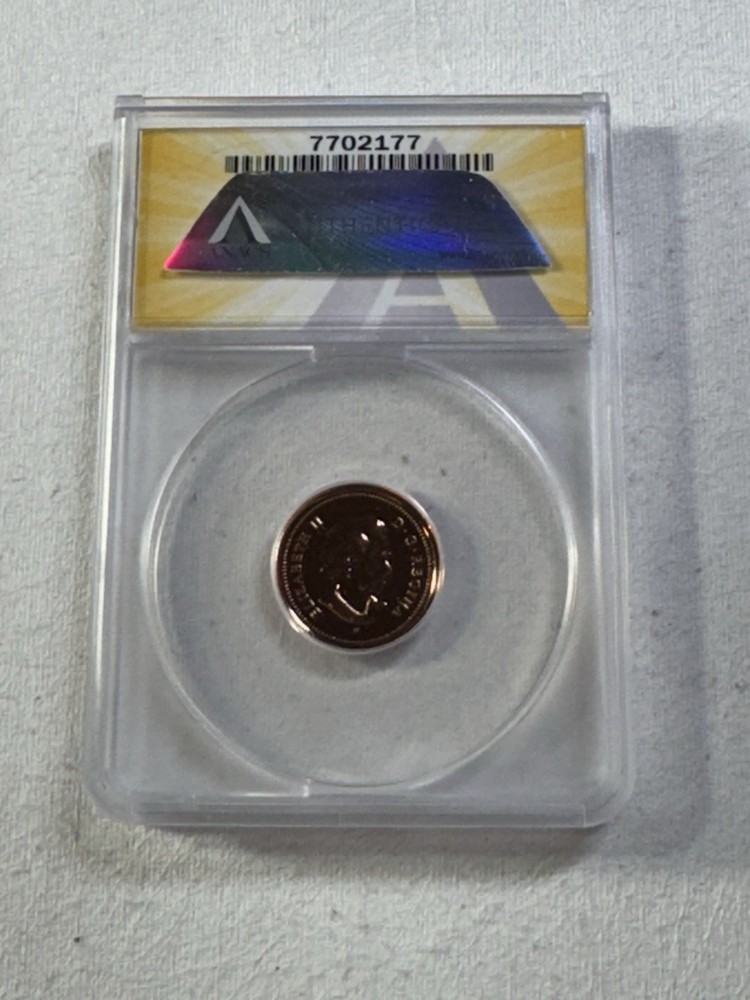 2005-P Canada 1 Cent Graded MS 67 RD by ANACS