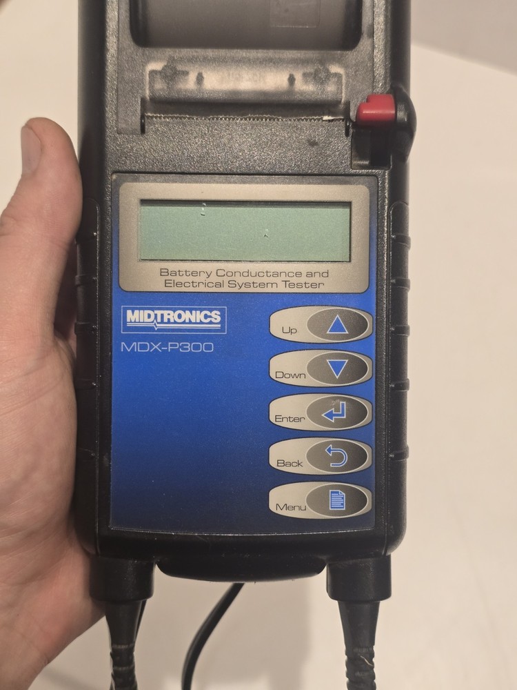 Midtronics mdx-p300 12v digital battery / electrical system tester w/ printer