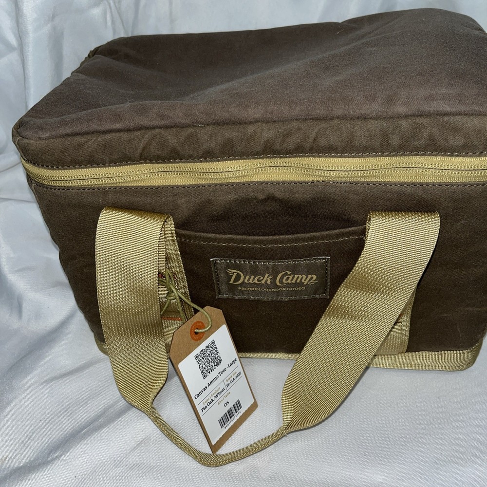 Large Canvas Ammo Tote From Duck Camp