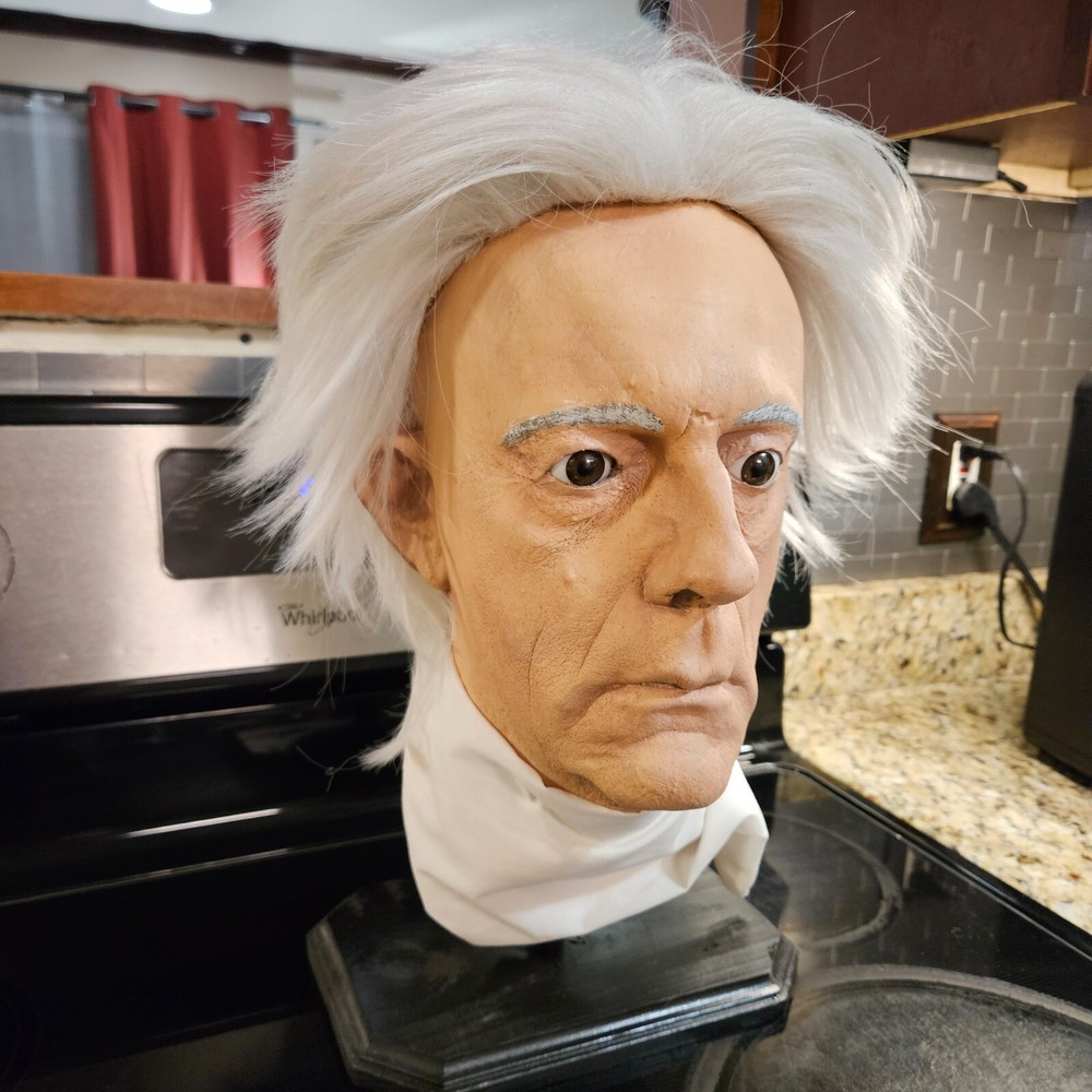 Doc Brown BACK TO THE FUTURE head bust