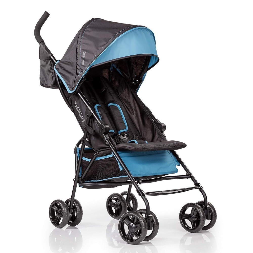 Folding Convenience Stroller Lightweight Infant Stroller Multi-Position Recline
