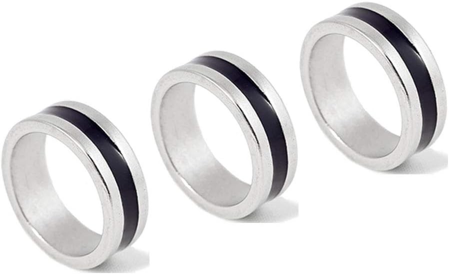 3 Pcs Different Size Strong Magnetic Ring PK Magic Tricks Pro Props