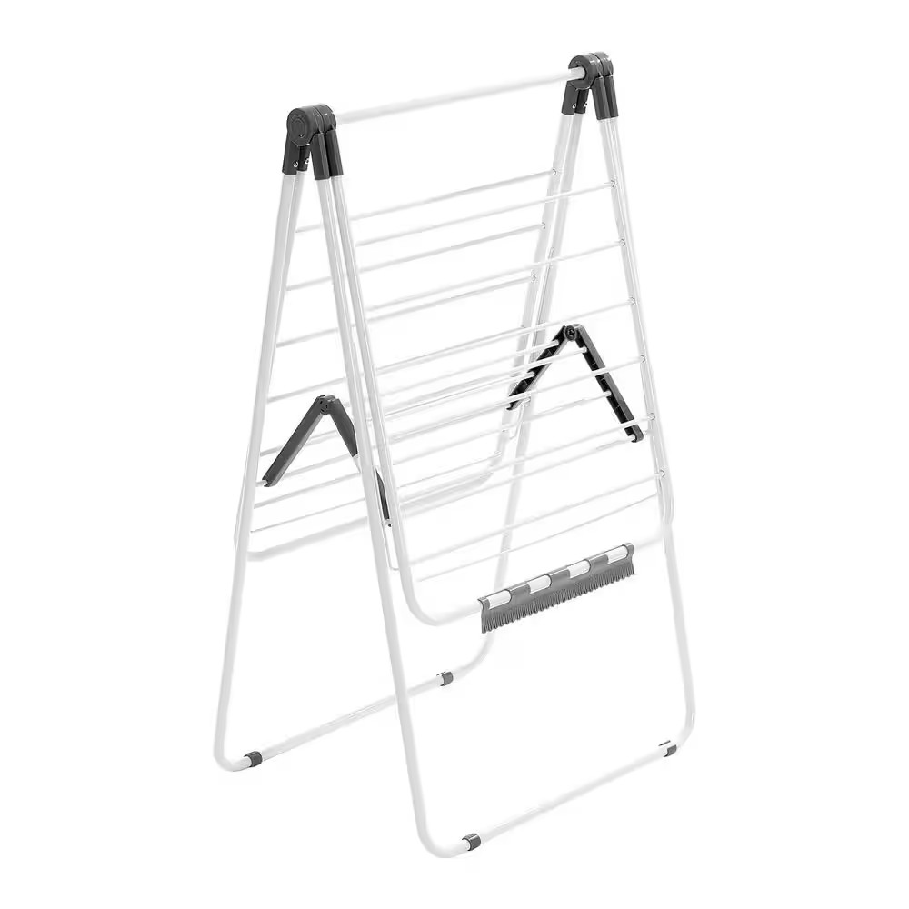 Clothes Drying Rack Foldable Laundry Drying Rack 2 Tier Adjustable Steel Rack