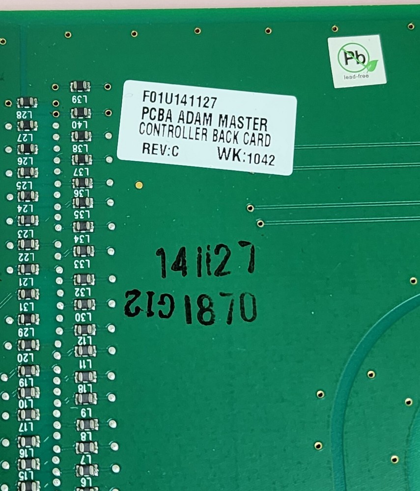 RTS Telex MCII-e Ethernet Master Controller Front & Back Card for ADAM Intercom