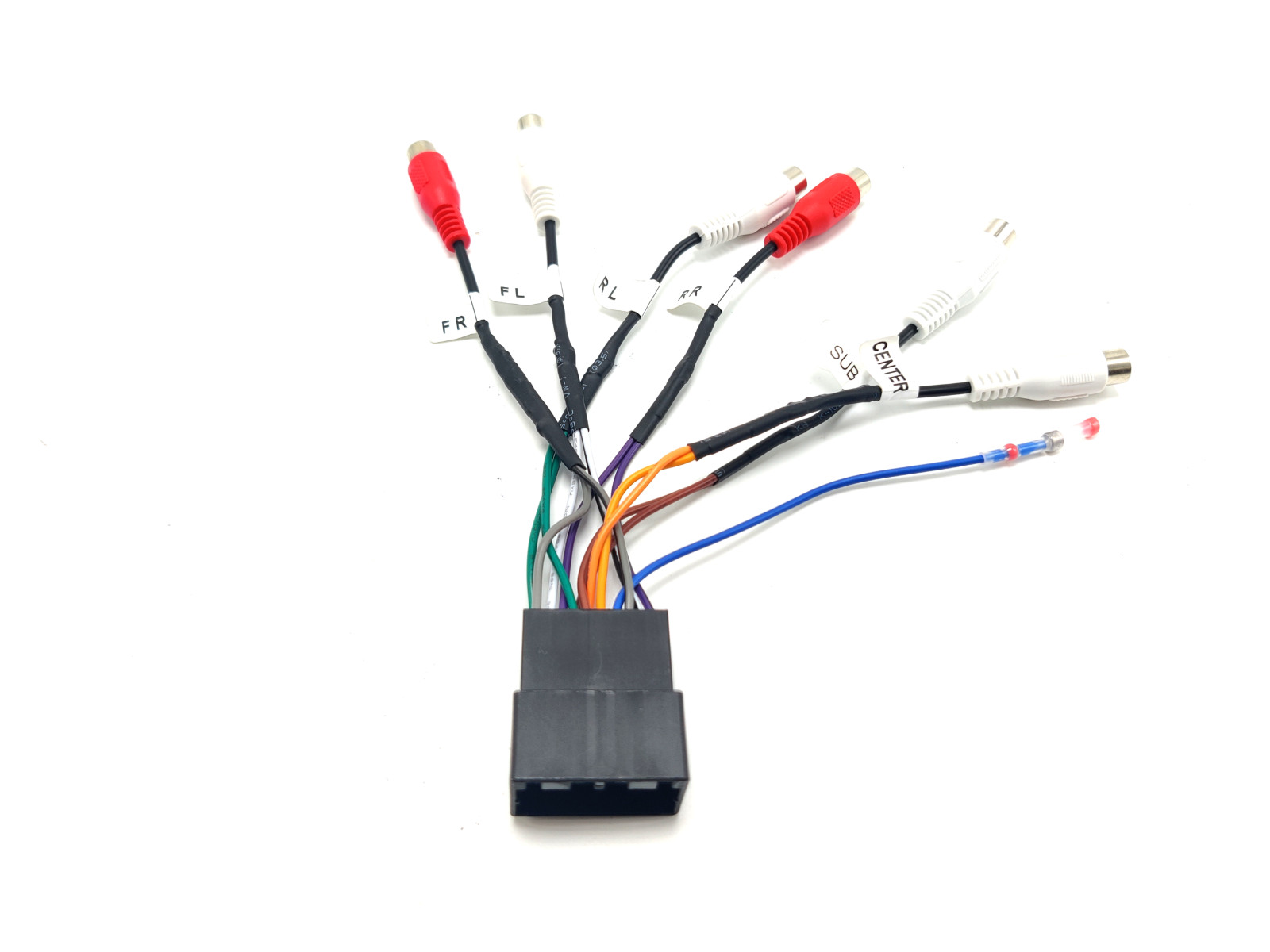 2004 2005 2006 2007 2008 Acura TL Amplifier Bypass Harness for Factory Amplifier