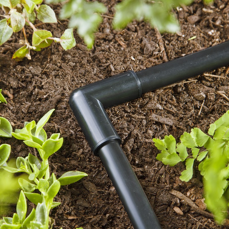 Raindrip 368G00UB Plastic Compression Drip Irrigation Elbow 5/8 in. Fitting