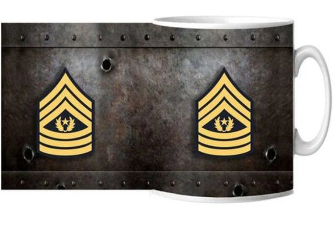 ARMY COMMAND SERGEANT MAJOR CERAMIC MUG 15OZ