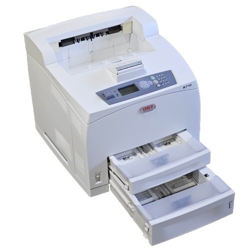 Oki B710N Workgroup Monochrome Laser Printer FULLY SERVICED!! FULLY FUNCTIONAL!!