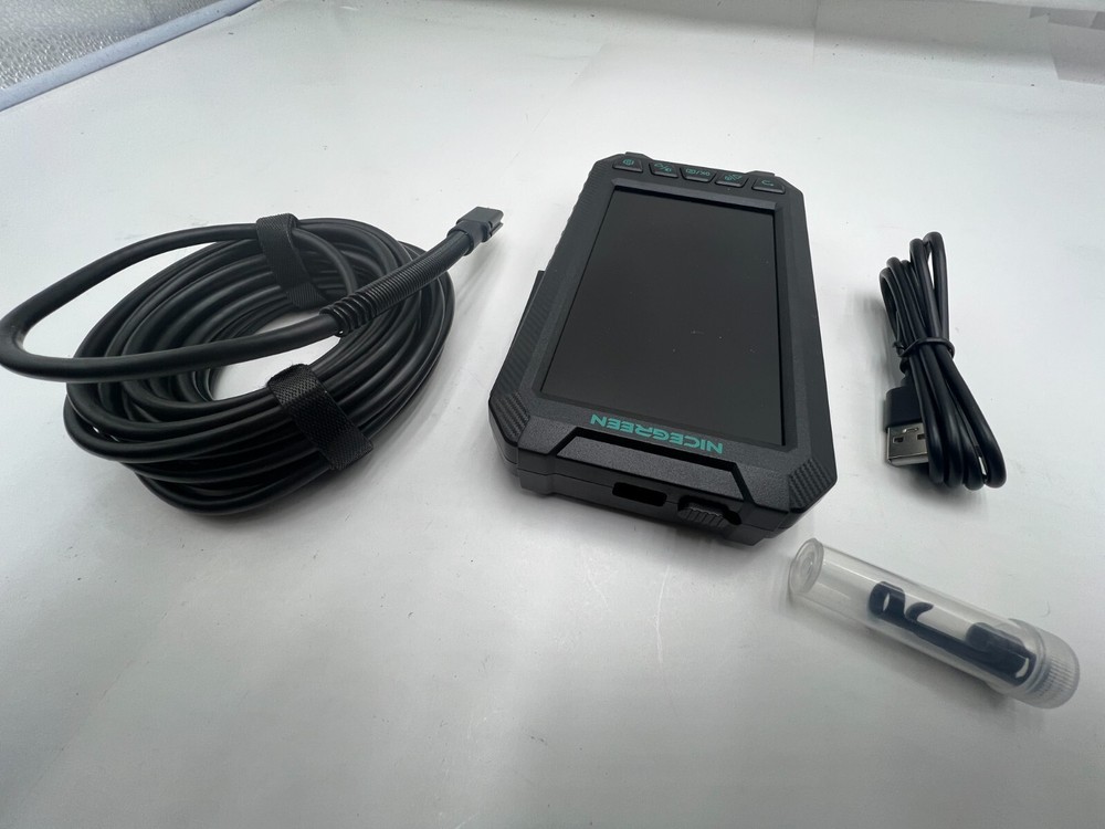 NICEGREEN Industrial Endoscope 5" IPS Screen Drain Scope Camera