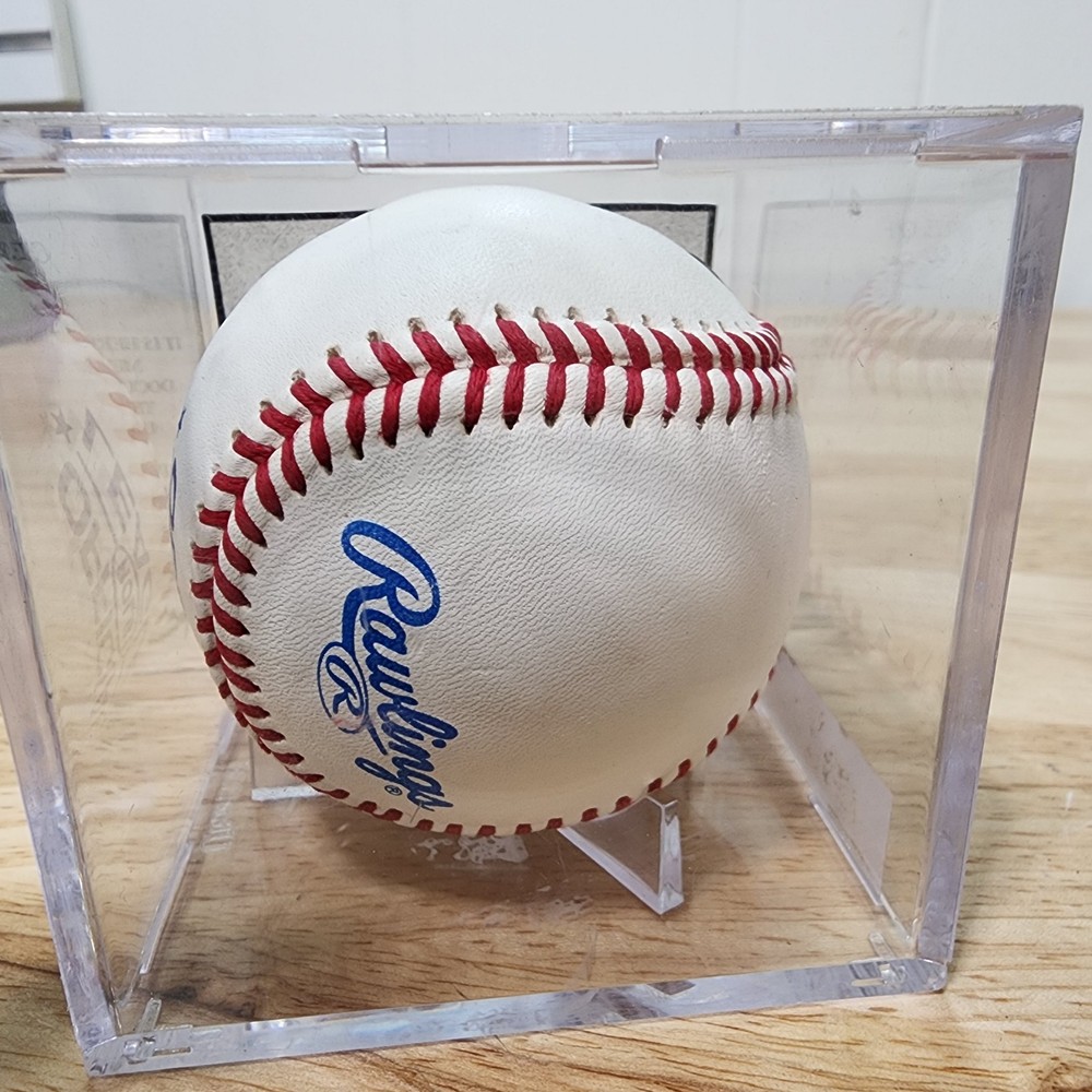 Joel Guzman - Autographed baseball With COA
