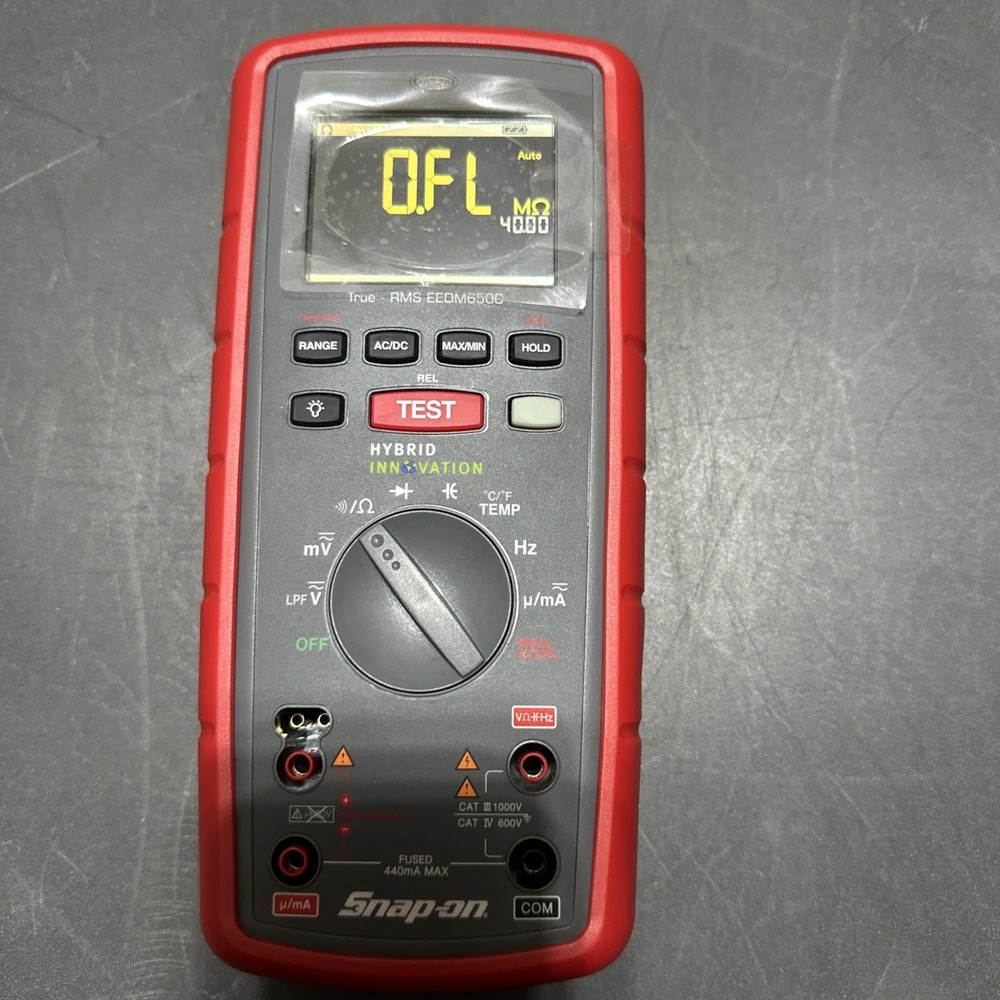 Snap on Insulation Digital Multimeter EEDM650C