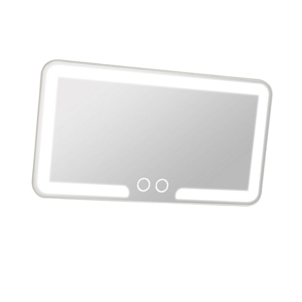 Rechargeable Vanity Mirror For Car Sun Visor With 3 Light Modes Type-C Charging