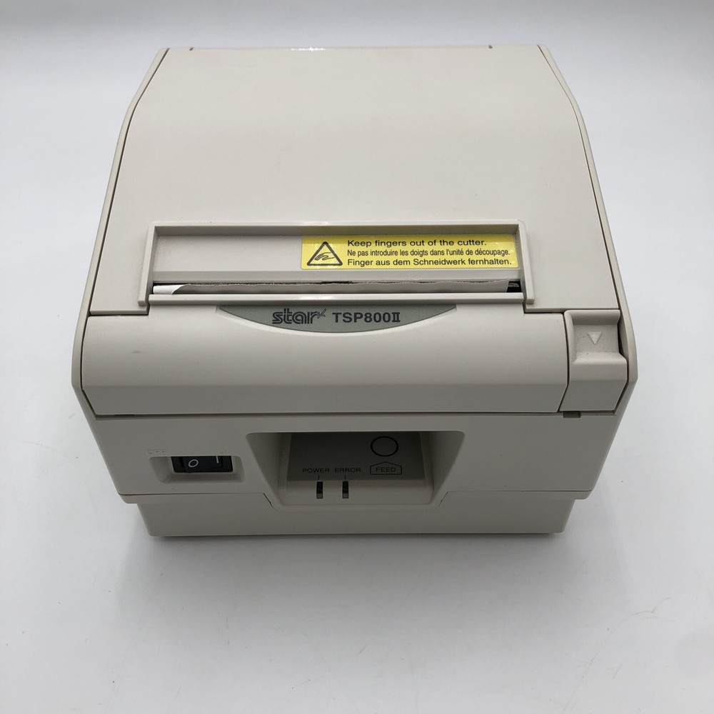 Star Micronics TSP800II White Thermal Receipt Printer UNTESTED READ